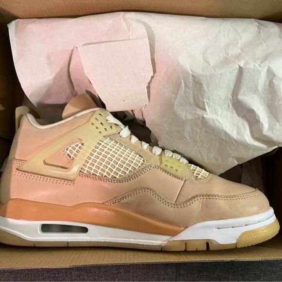 🔥 Jordan 4 Shimmer – Women’s Size 8 – Excellent Condition – Replacement Box - Picture 4 of 4